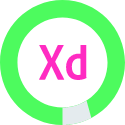 knowledge of Adobe XD (90%)